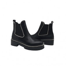 Estatos Black Coloured  Boots for Women